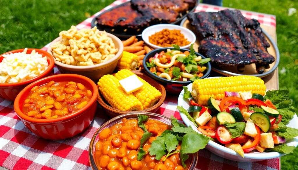 Side dishes for barbecue ribs