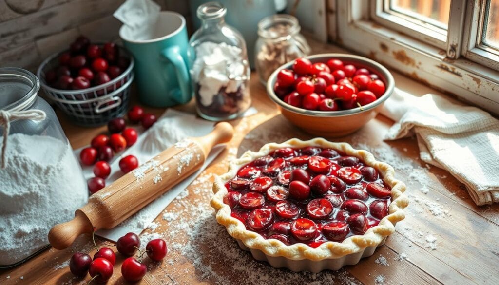 baking cherry pie