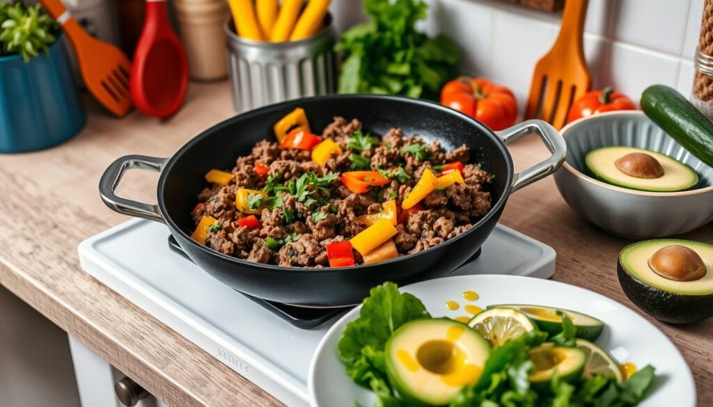 quick keto ground beef