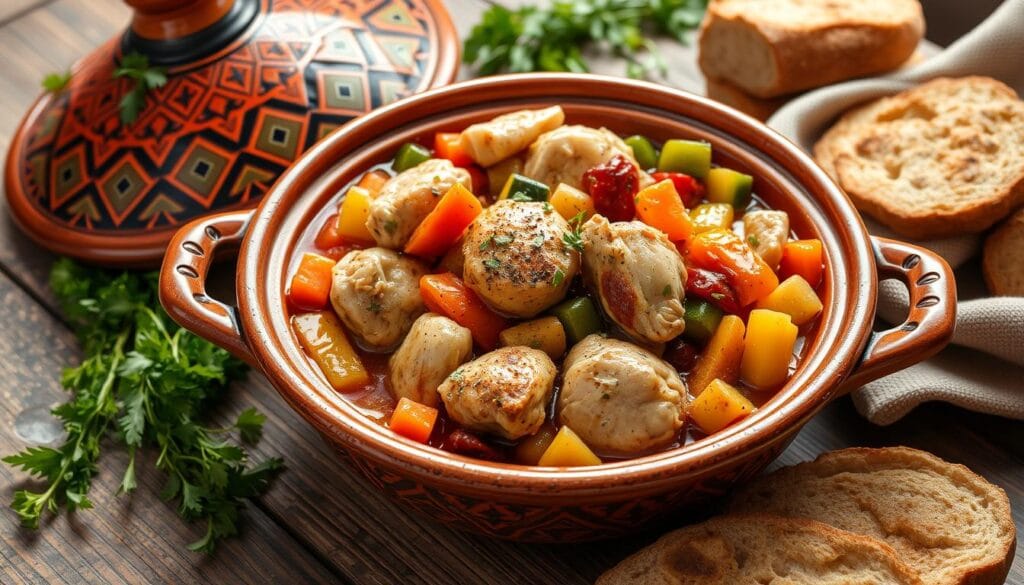 Moroccan Chicken Tagine