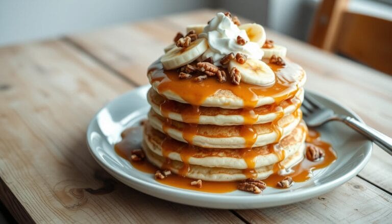 banana foster pancakes