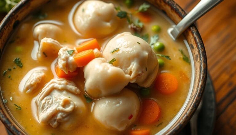 creamy chicken dumpling soup recipe