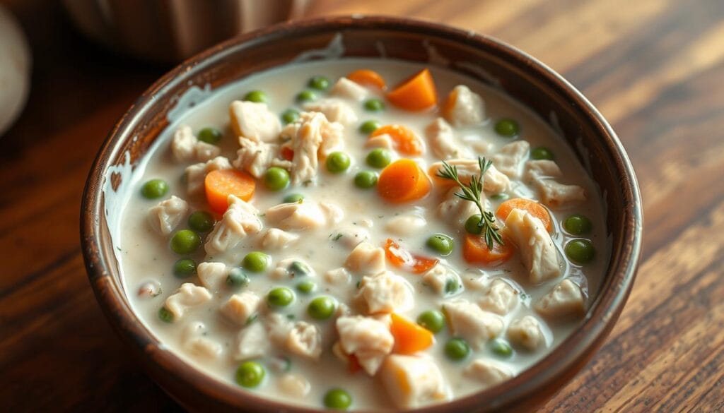 creamy chicken filling