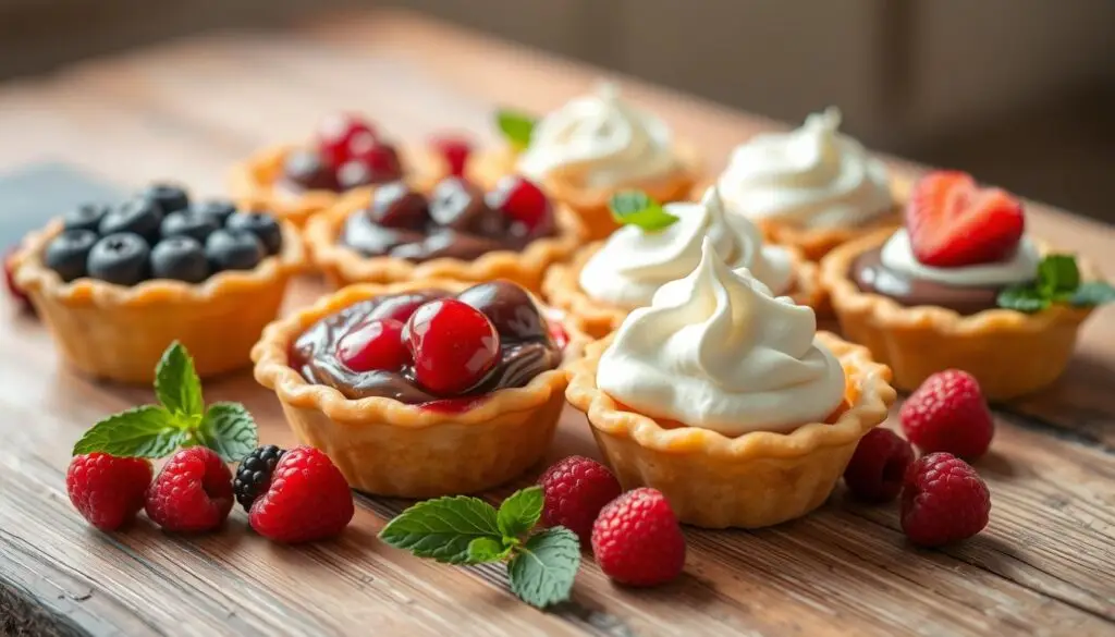 mini dessert pies