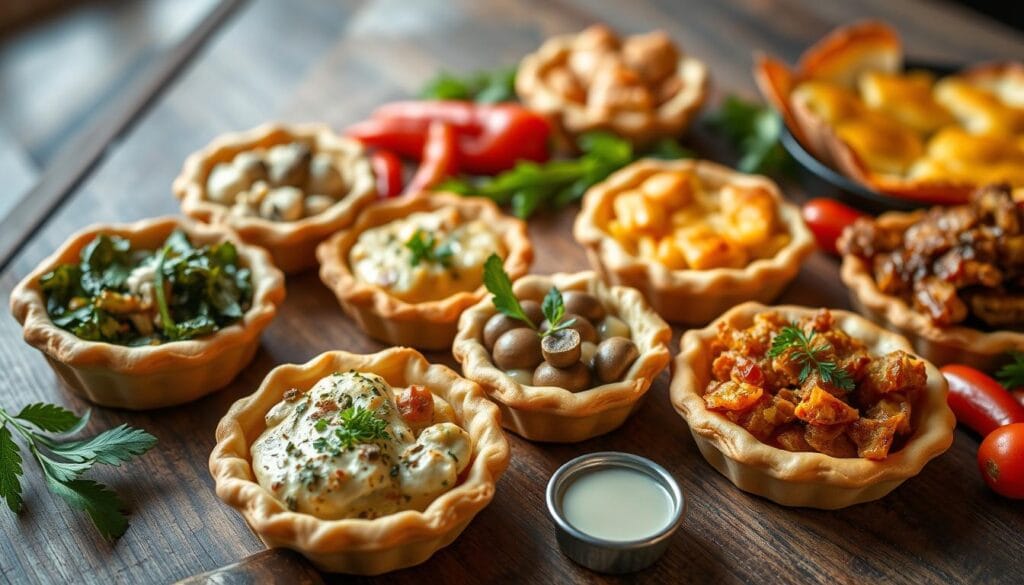 savory mini pies