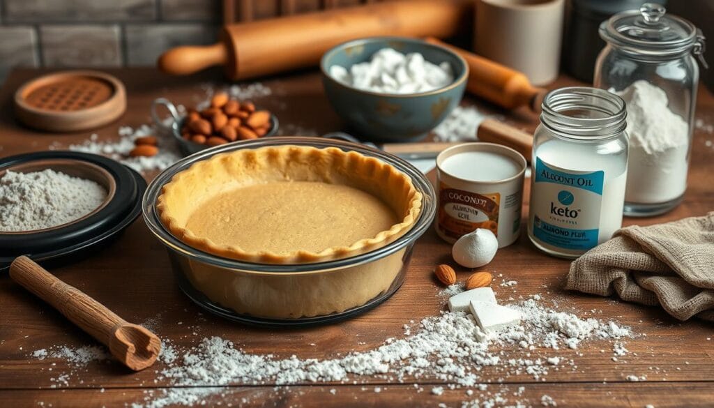 storing keto pie crust