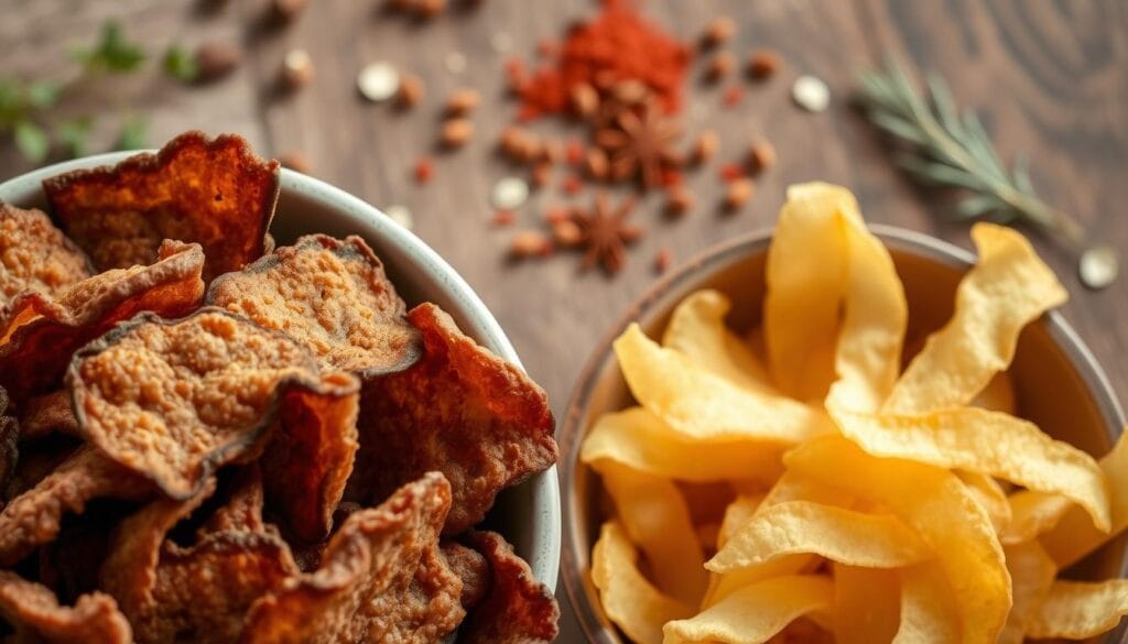 beef chips nutrition