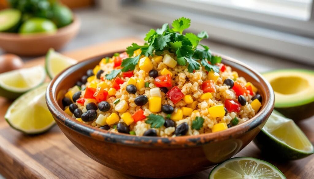 one pot fiesta cauliflower rice