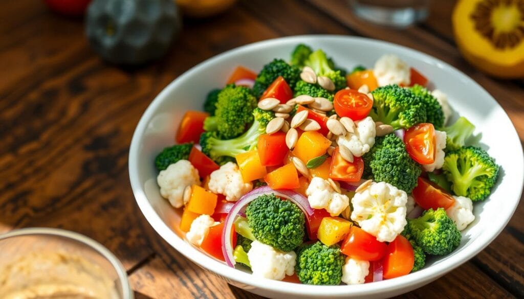 broccoli cauliflower salad