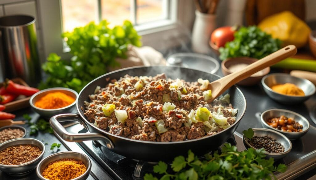 ground beef cabbage recipe