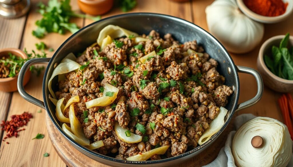 low-carb ground beef and cabbage meals