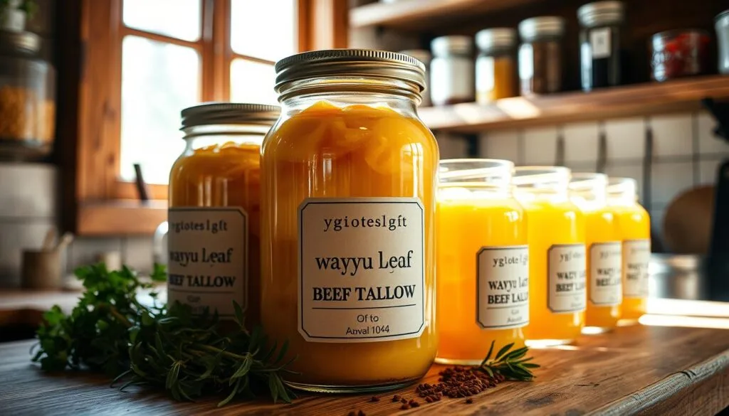 wagyu beef tallow storage