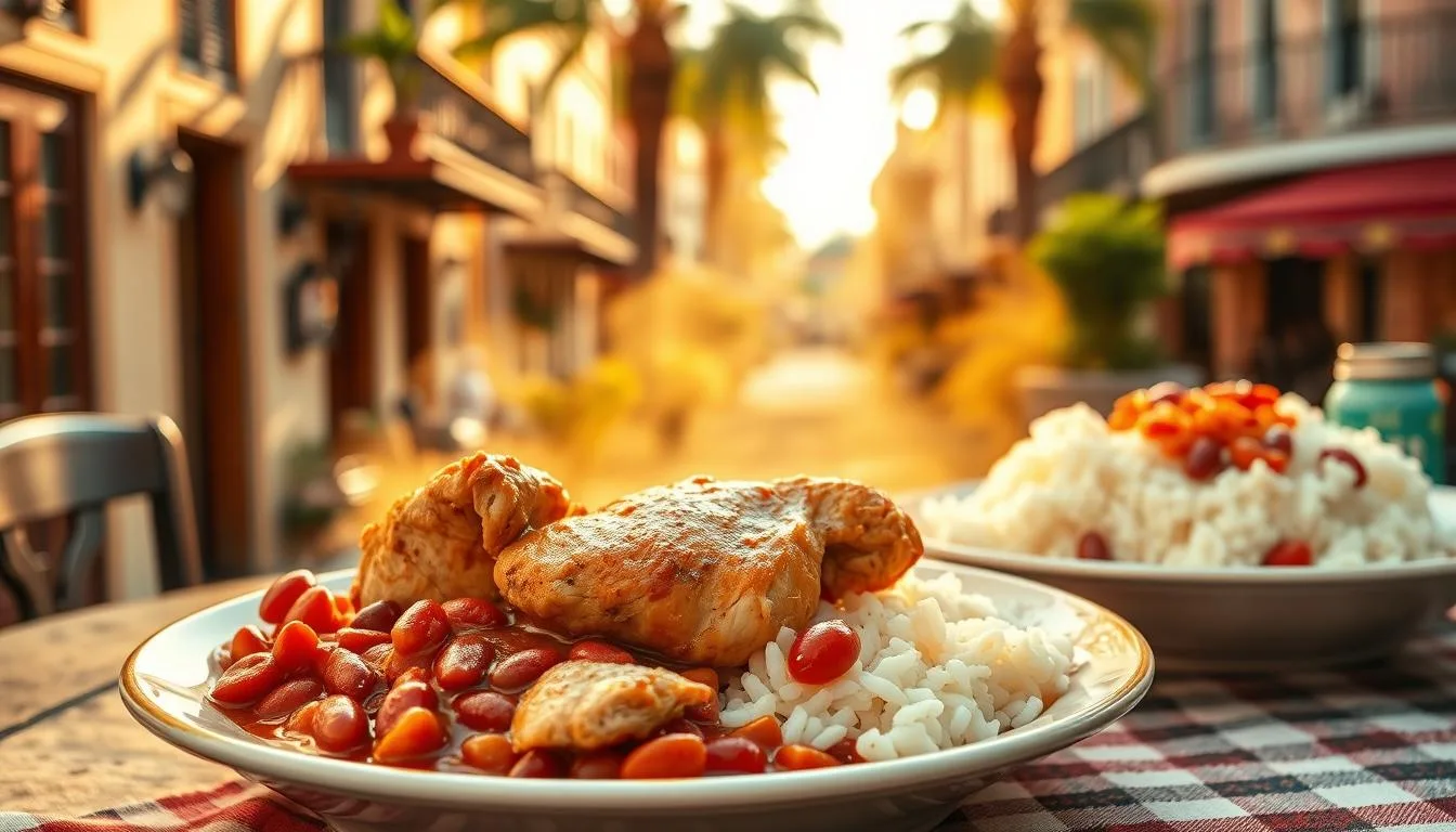 Style Chicken, Beans & Rice