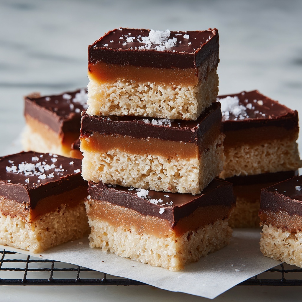 Vegan Toffee Crisp Bars Recipe - Recipe Image