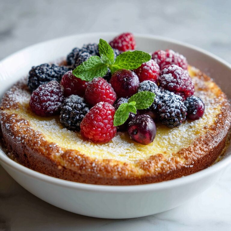 Wild Berry Bread Pudding with Orange Sauce Recipe