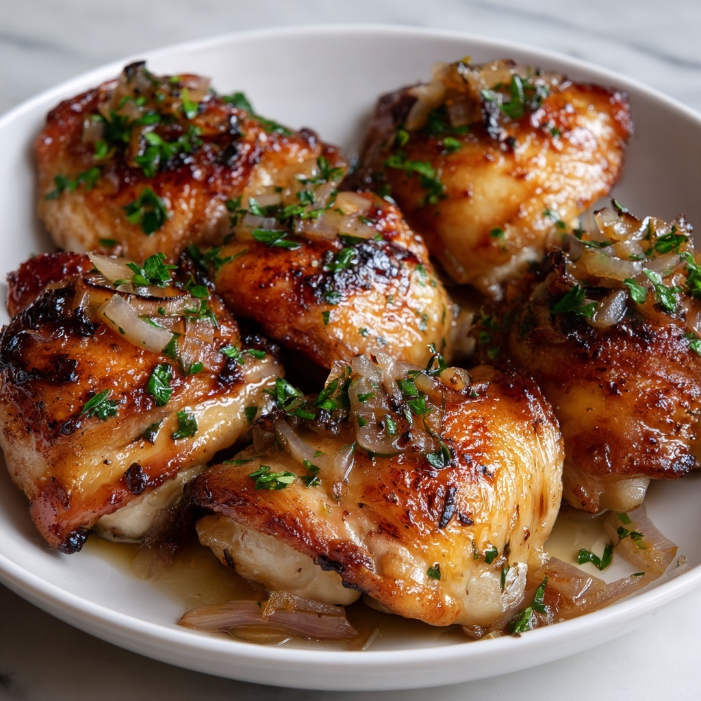 Lemon Shallot Chicken Recipe - Recipe Image