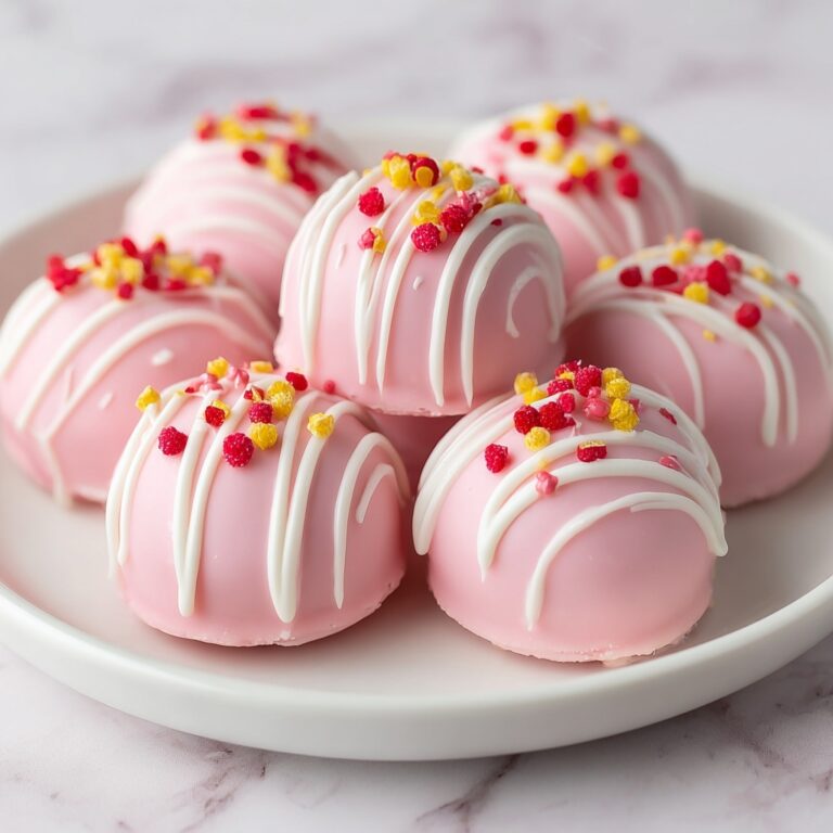 Strawberry Cheesecake Truffle Balls Recipe