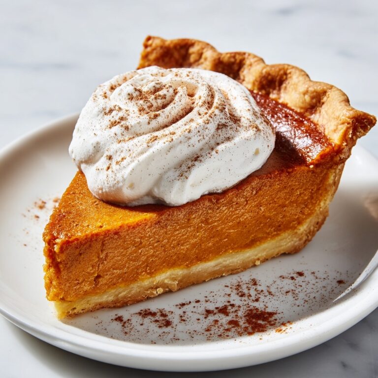 Crustless Pumpkin Pie Recipe