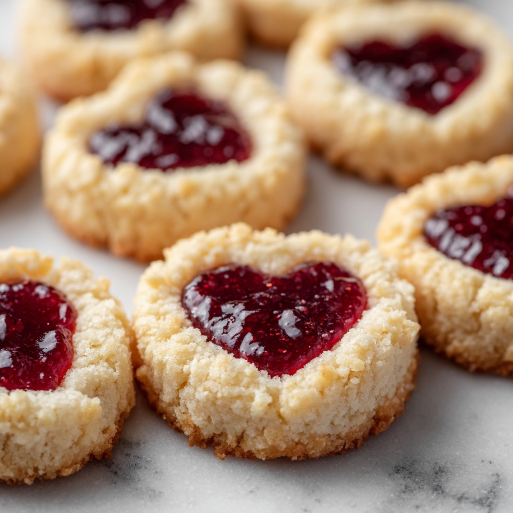 Heart Jam Cookies Recipe - Recipe Image