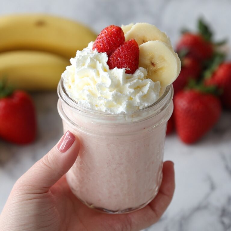 Strawberry Banana Smoothie Recipe