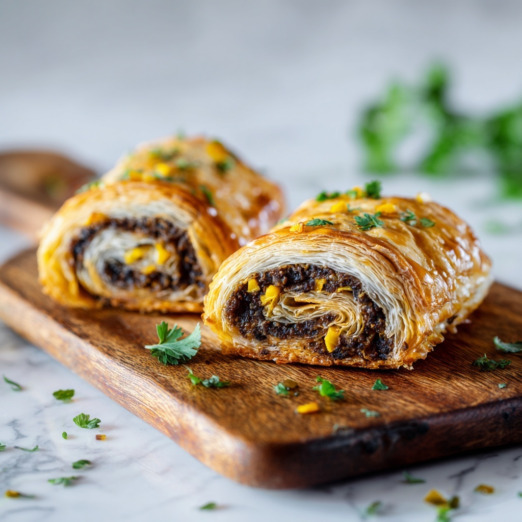 Individual Ground Beef Wellingtons Recipe - Recipe Image