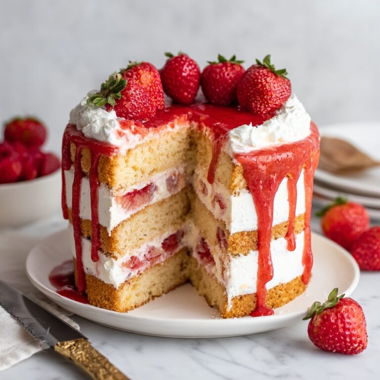 Strawberry Cheesecake Pound Cake Recipe