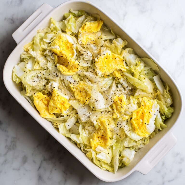 Cheesy Cabbage Casserole Recipe