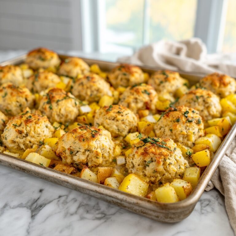 Stuffing Balls Recipe