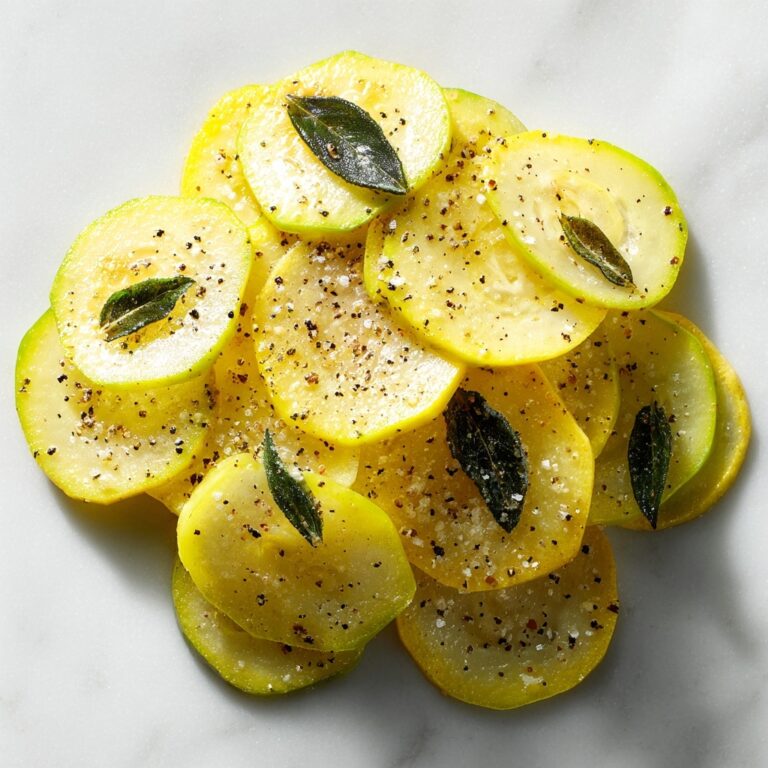 Thinly Sliced Parmesan Squash Recipe