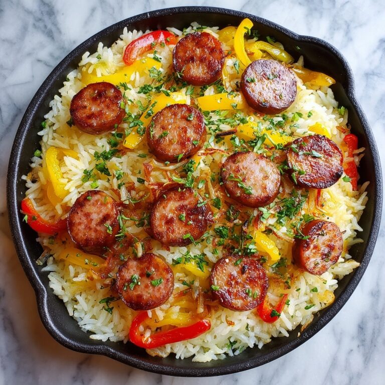 Sausage and Rice Skillet: A Flavor-Packed One-Pan Meal Recipe