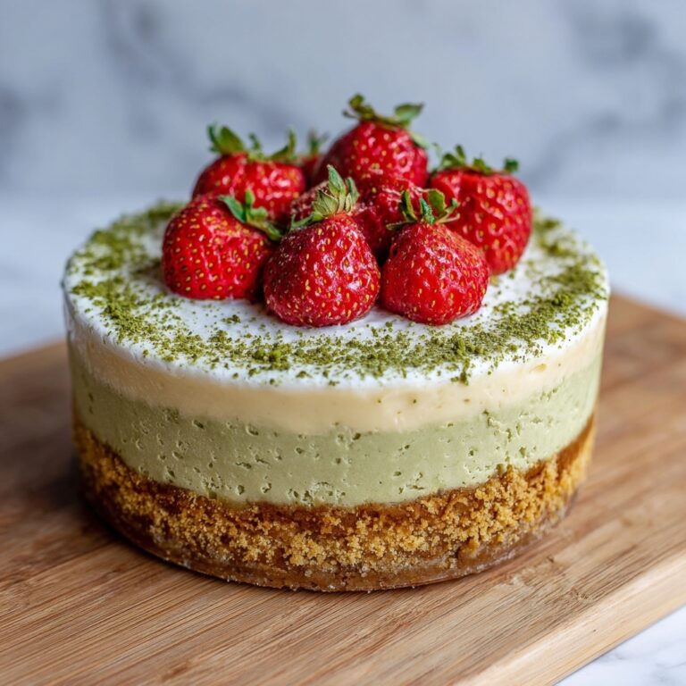 Strawberry Matcha Tres Leches Cake Recipe