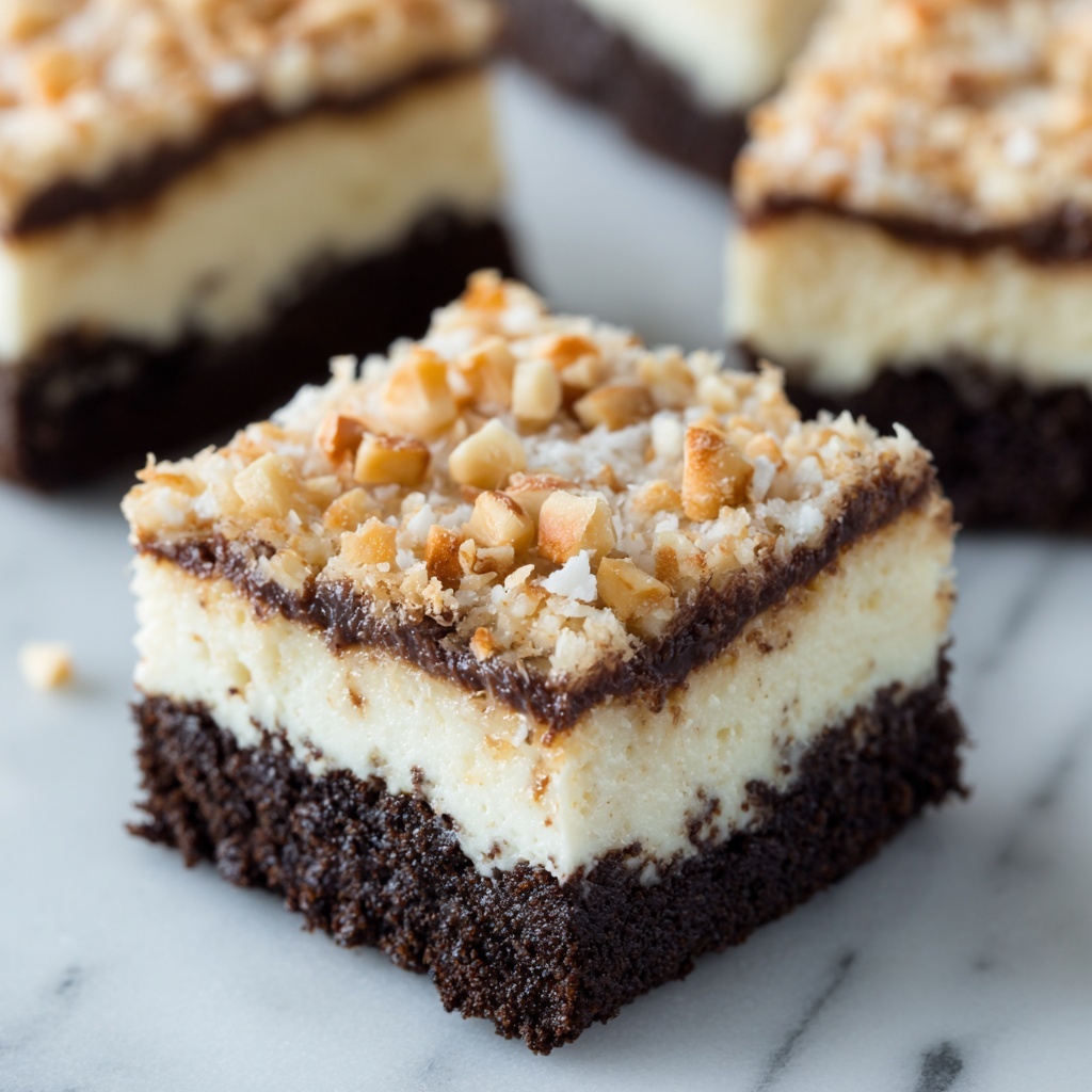 Peanut Butter Dream Bars Recipe - Recipe Image