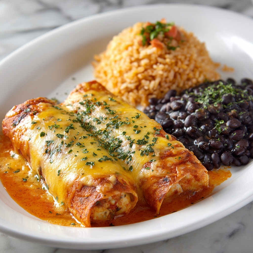 Chicken Enchilada Roll-Ups Recipe - Recipe Image