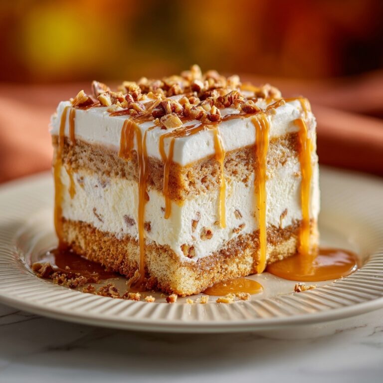 Caramel Apple Pie Poke Cake Recipe
