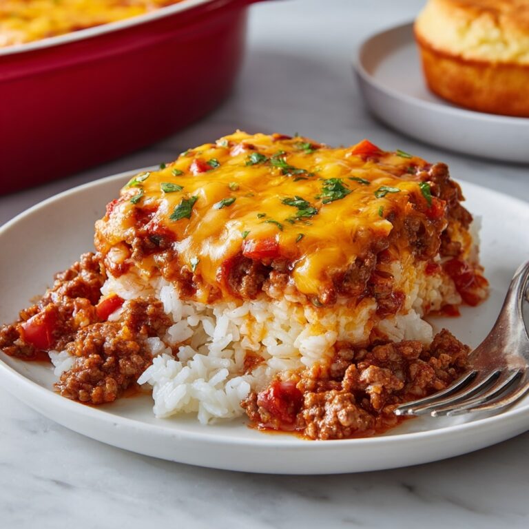 Sour Cream Beef and Rice Casserole Recipe