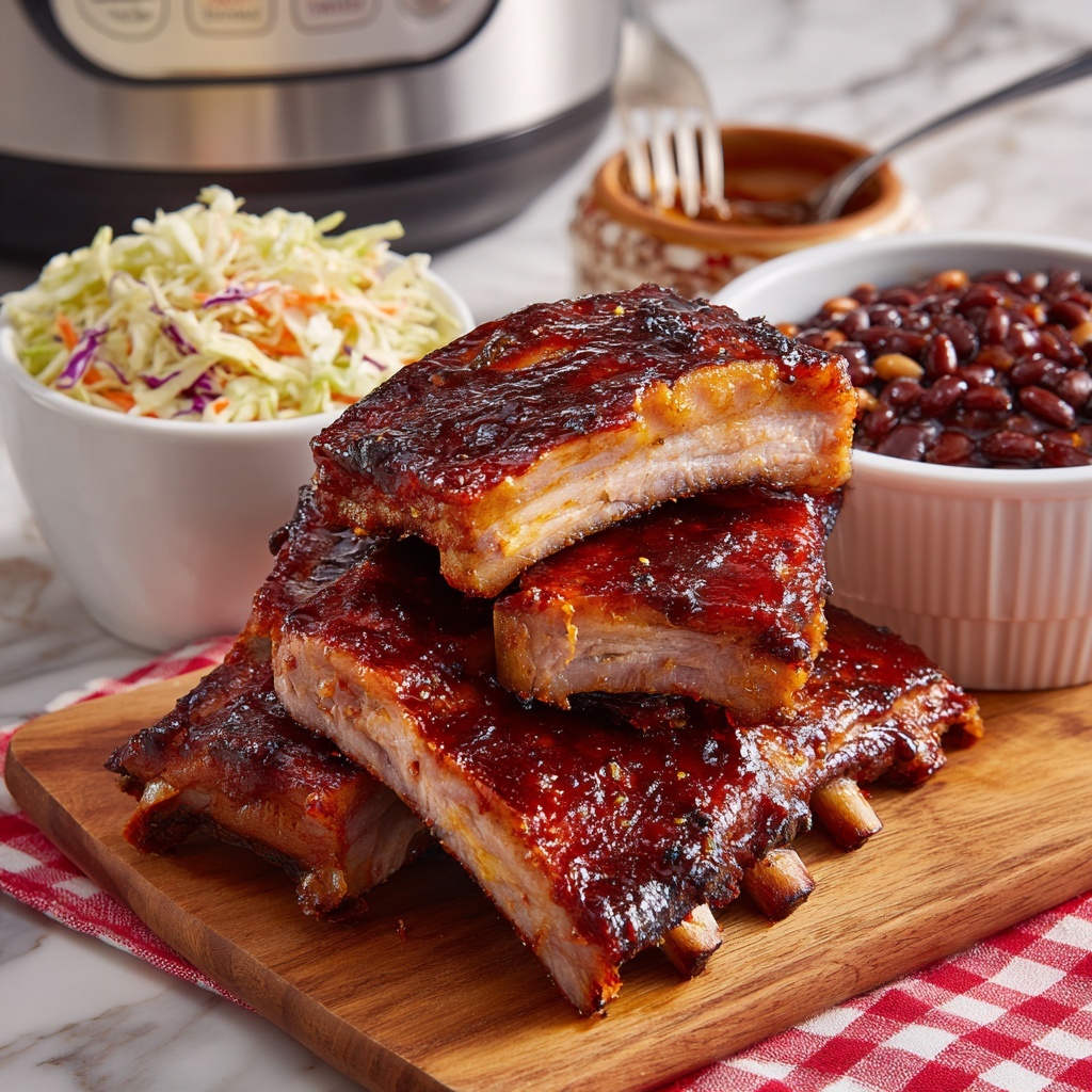 Instant Pot Baby Back Ribs Recipe - Recipe Image