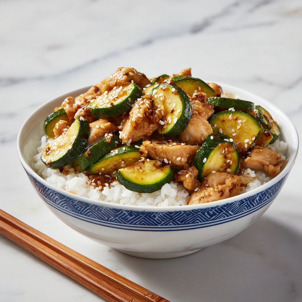 Chicken Zucchini Stir Fry Recipe - Recipe Image