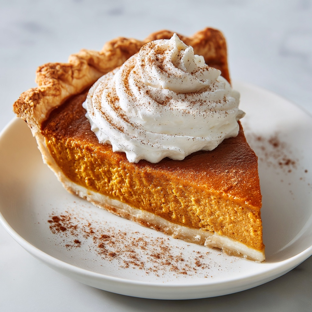Crustless Pumpkin Pie Recipe - Recipe Image