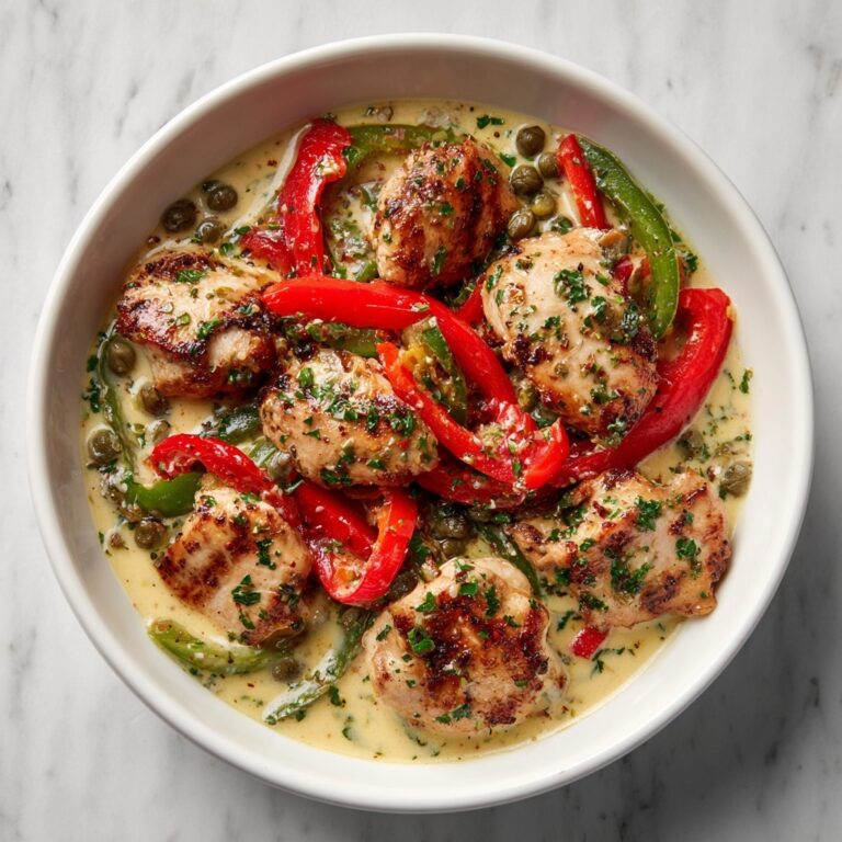 Creamy Pepperoncini Chicken Skillet Recipe