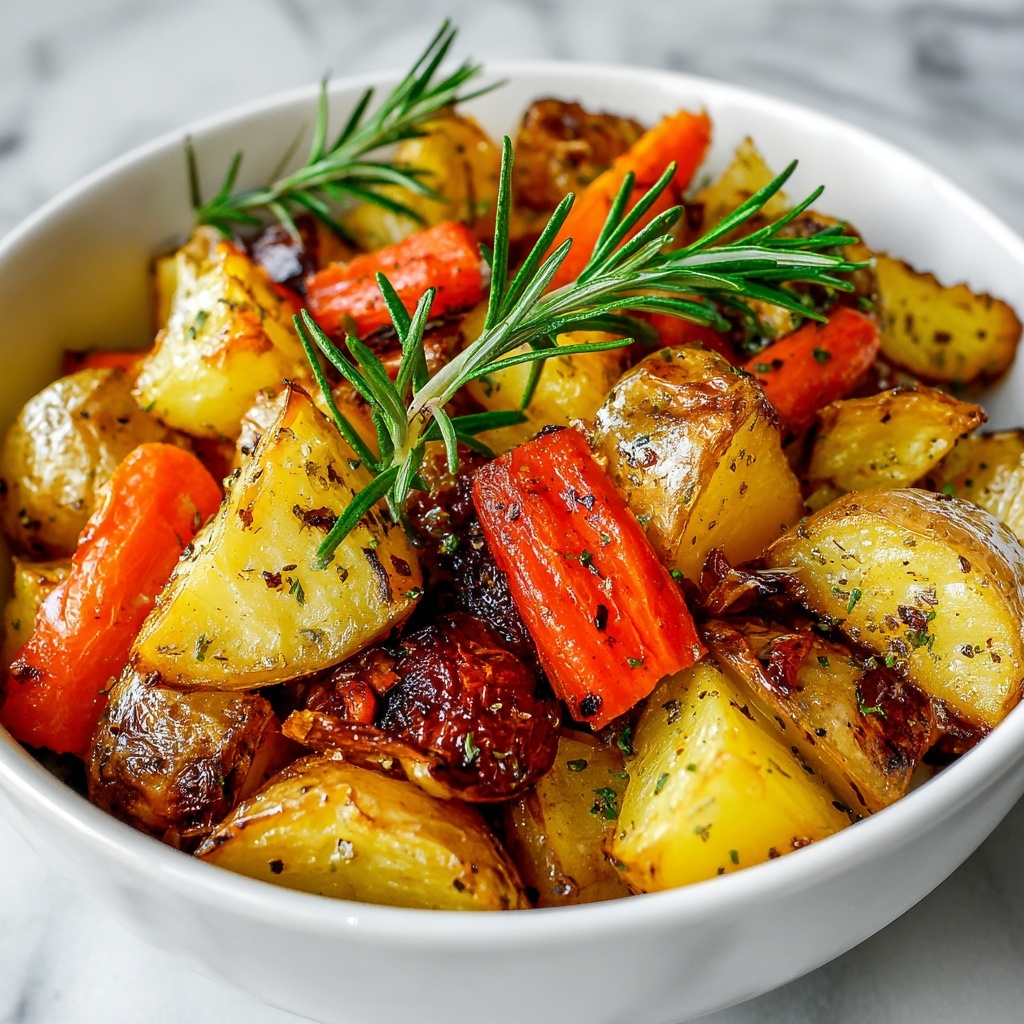 Roasted Root Vegetables with Burnt Honey Recipe - Recipe Image