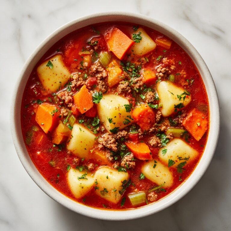 Hearty Homemade Minestrone Soup Recipe