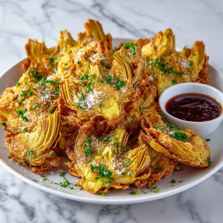 Baked Parmesan Artichoke Hearts Recipe