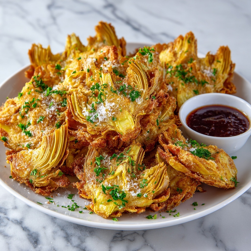 Baked Parmesan Artichoke Hearts Recipe - Recipe Image