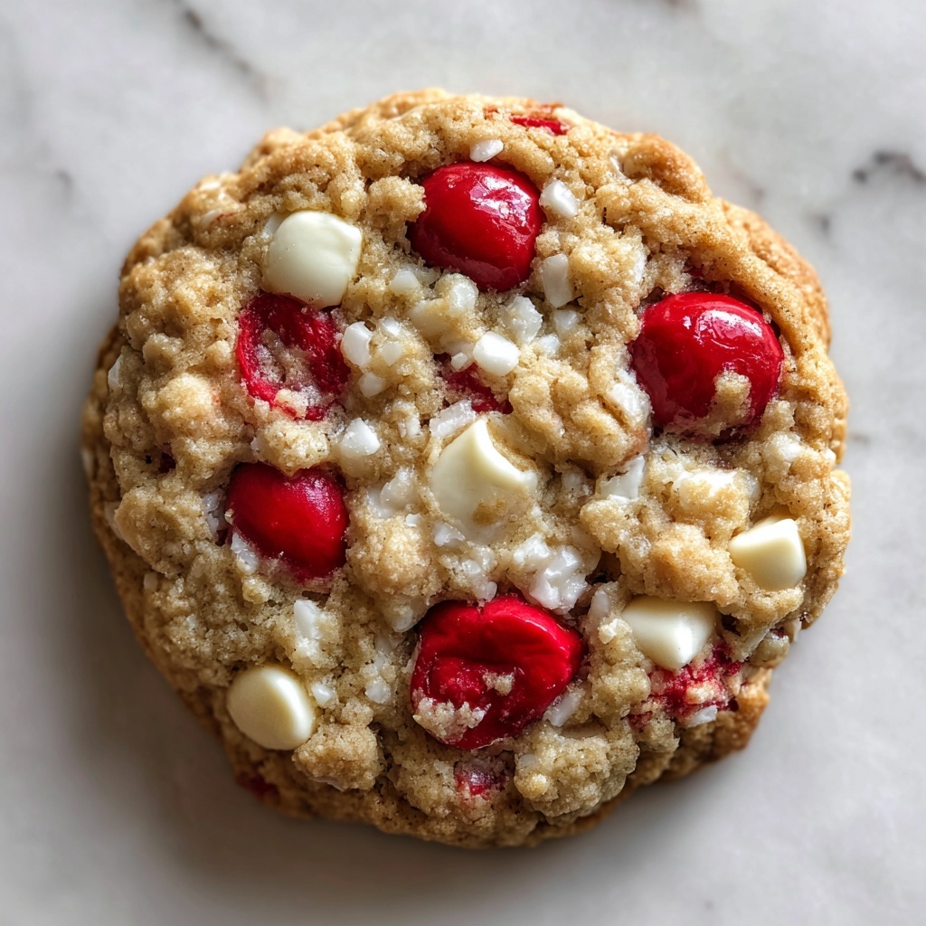 White Chocolate Oatmeal Cranberry Cookies Recipe - Recipe Image
