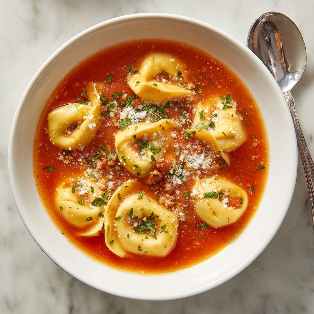 Delicious Tortellini Soup Recipe for Comfort Recipe - Recipe Image