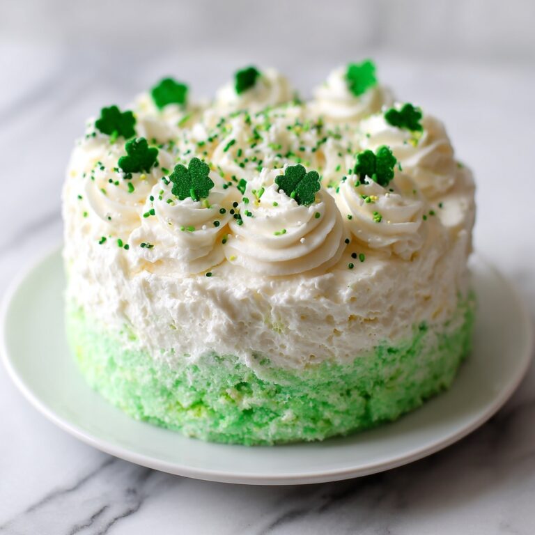 St. Patrick’s Day Poke Cake Recipe
