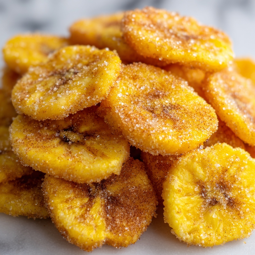 Cinnamon-Sugar Air Fryer Banana Chips Recipe - Recipe Image