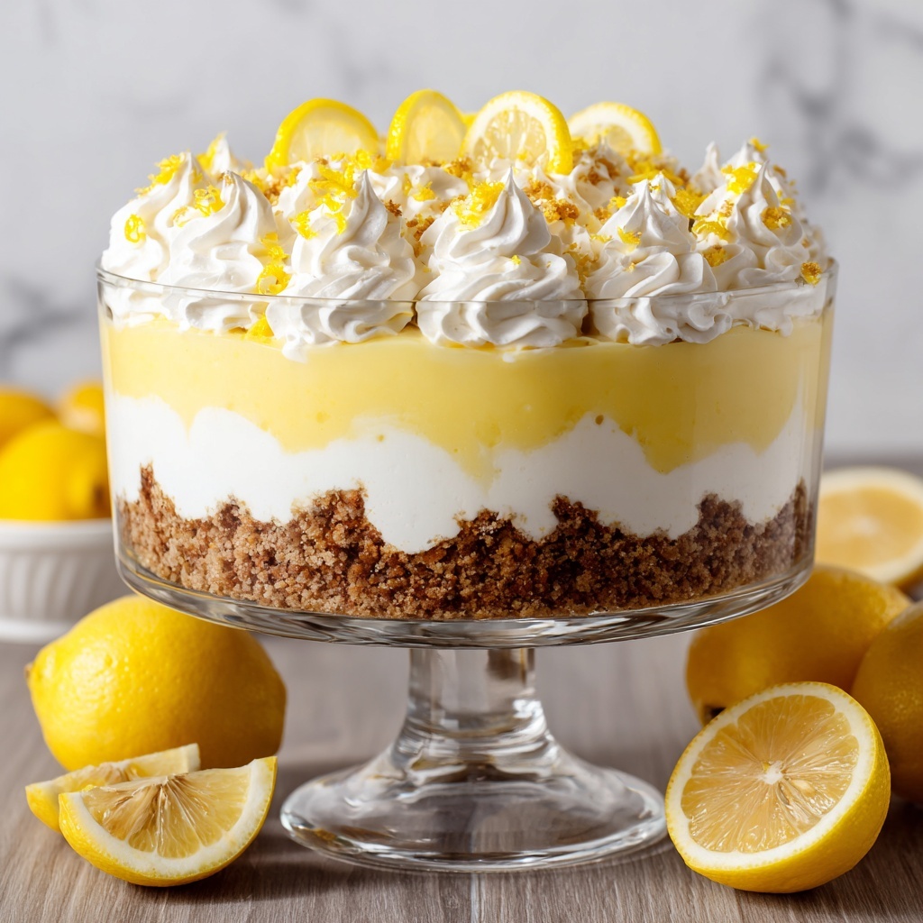 Outrageous Lemon Lovers Trifle Recipe - Recipe Image