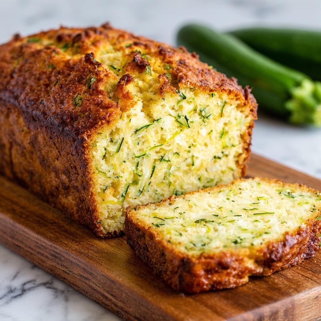 Savory Cheddar Zucchini Bread: The Ultimate Recipe - Recipe Image