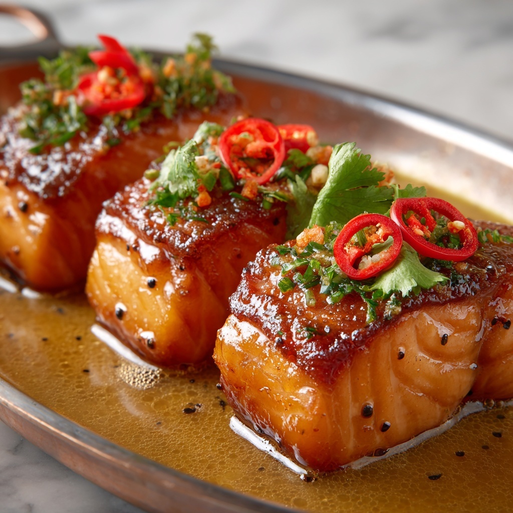 Cajun Honey Butter Salmon Recipe - Recipe Image